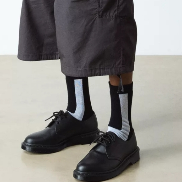 Dr. Martens Other - NWT Men's Dr. Martens The Double Doc Black and White Casual Socks